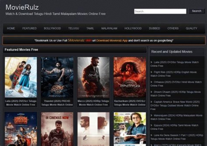 Discovering The Excitement Of Movierulz Today Released Movie