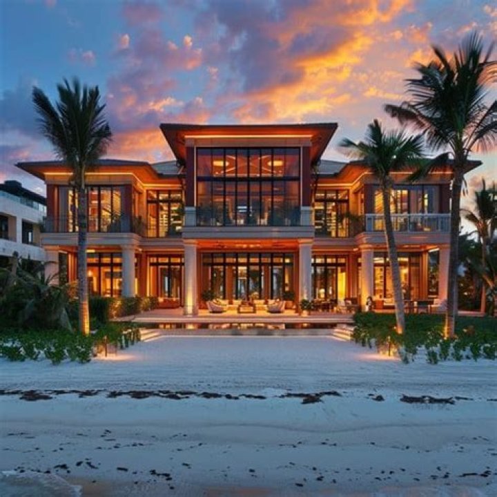 Kenny Chesney's Luxurious Beachfront Mansion