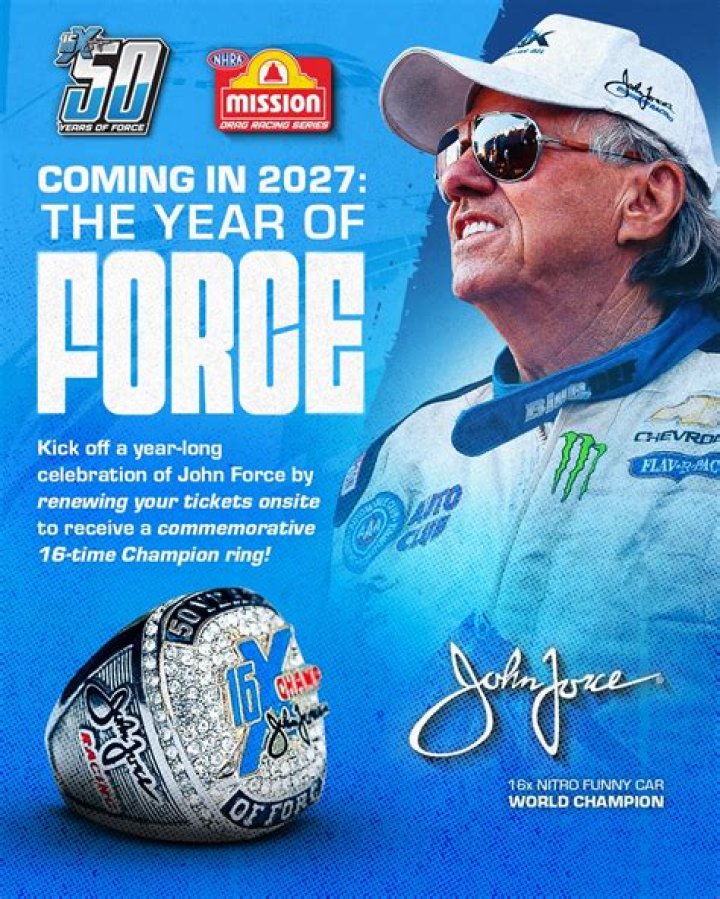 The Legendary NHRA Champion: John Force's Racing Legacy