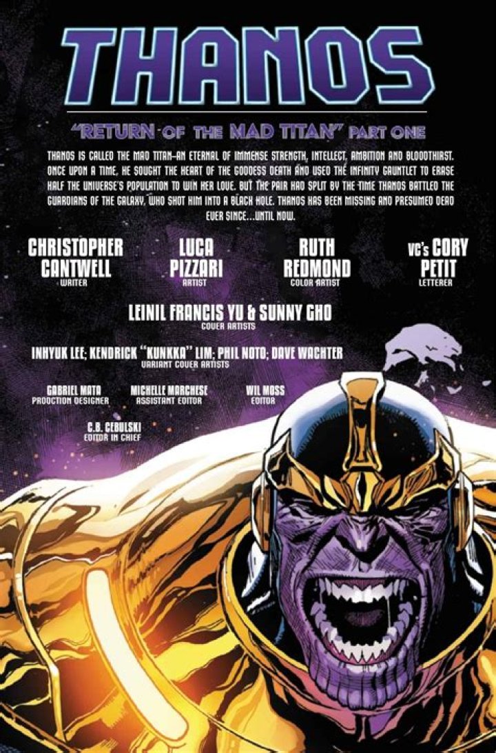 Wisdom From The Mad Titan: A Collection Of Thanos Quotes